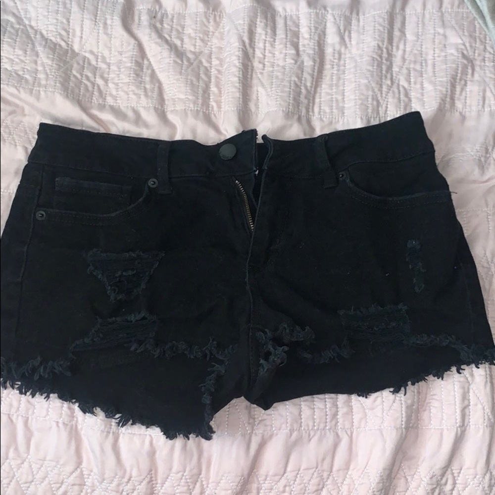 Black shorts